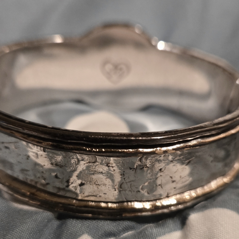Brighton Silver and Gold Heart-Embellished Braclet - Picture 4 of 7